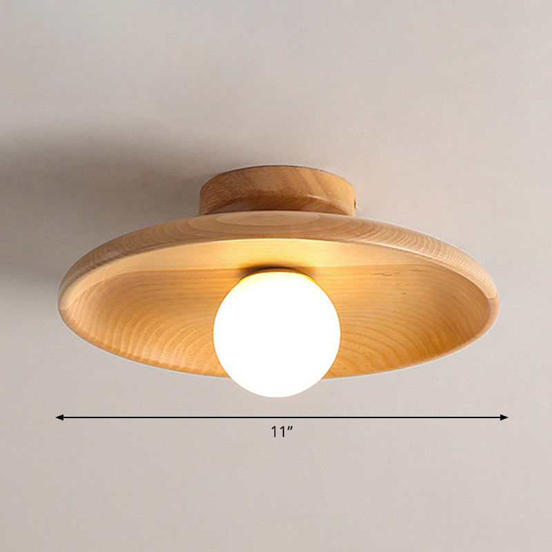 BowlGlow – Płaska Lampa Sufitowa