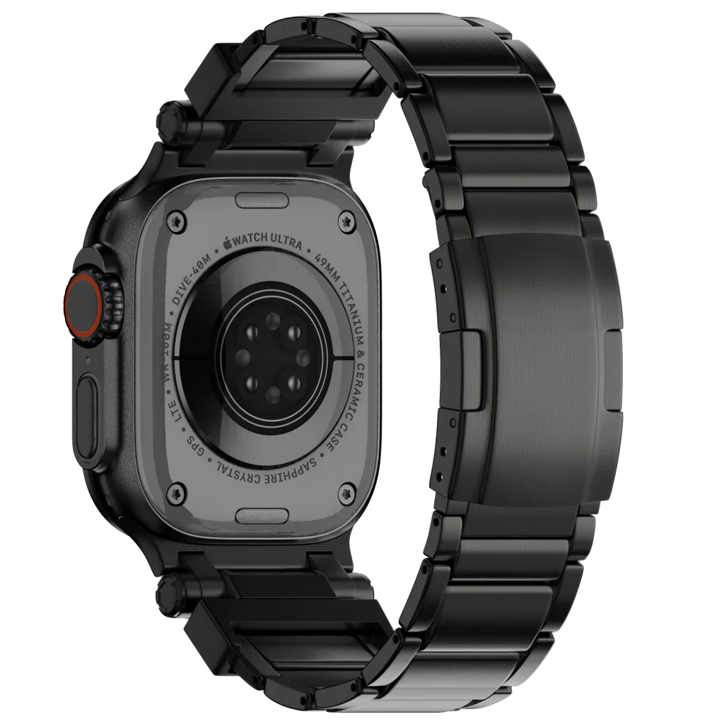 Luxe titanium band voor Apple Watch