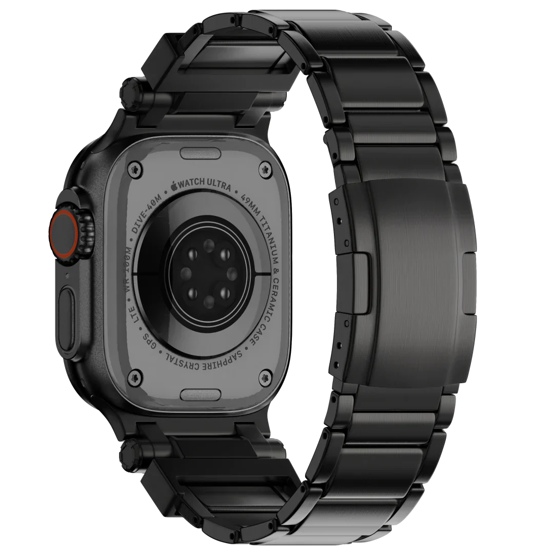 Luxe titanium band voor Apple Watch
