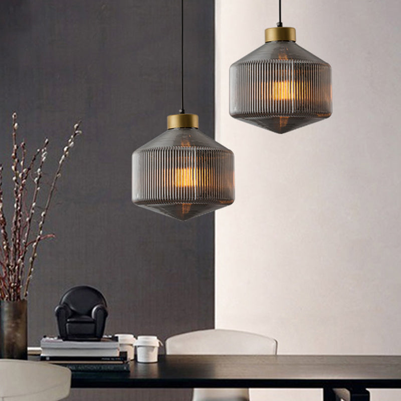 EclatRond - Moderní závěsná lampa ve tvaru bubnu