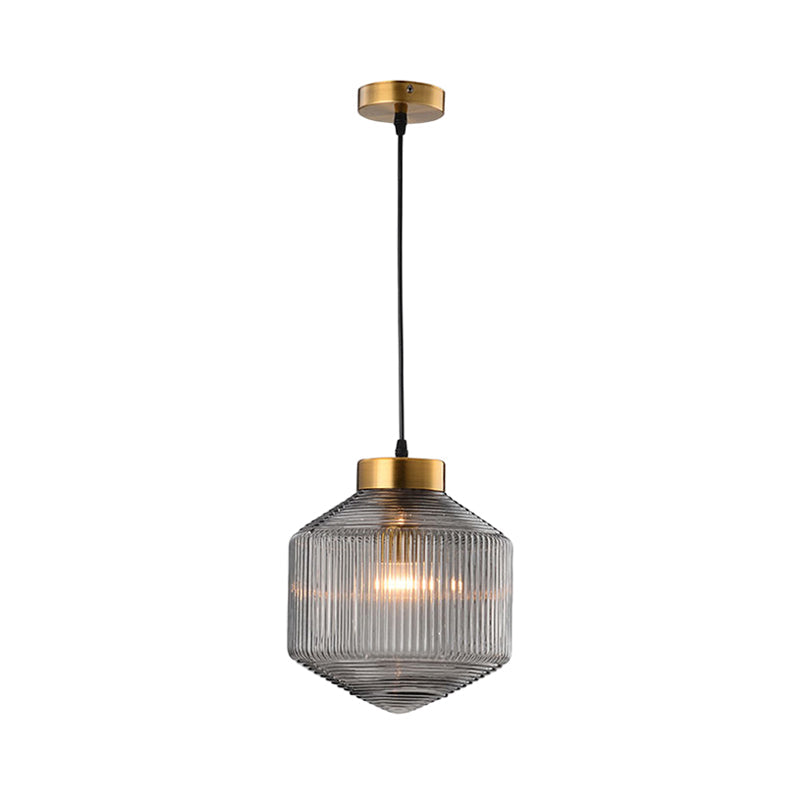 EclatRond - Moderní závěsná lampa ve tvaru bubnu