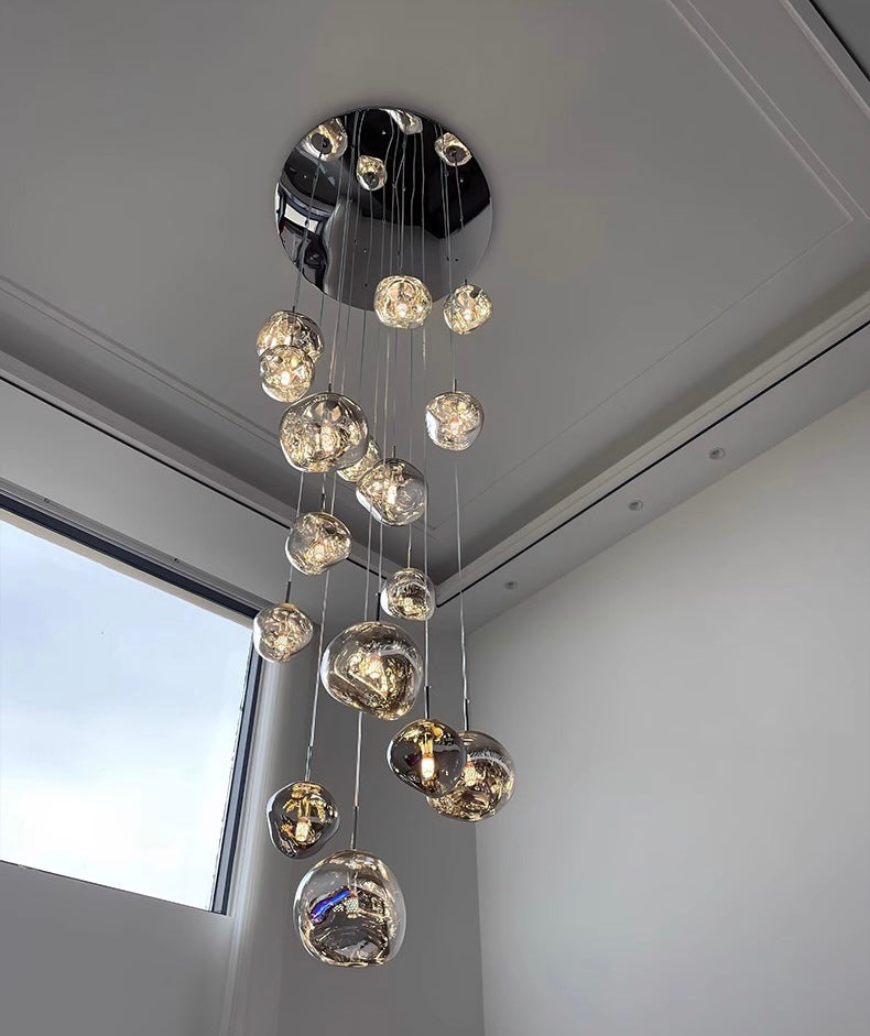 Kivra | Nordic Lava Cluster Chandelier | Orntli