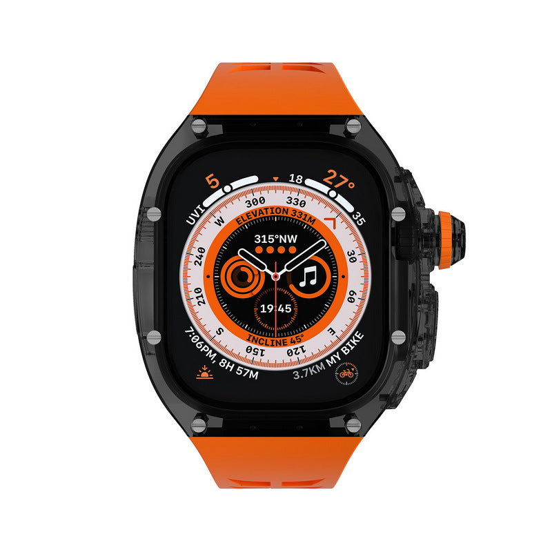 Crystal Pro Series - Etui do Apple Watch Ultra - Czarny