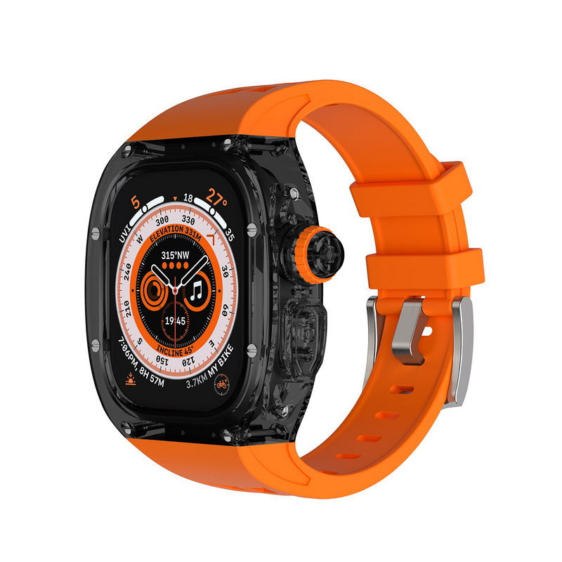 Crystal Pro Series - Etui do Apple Watch Ultra - Czarny