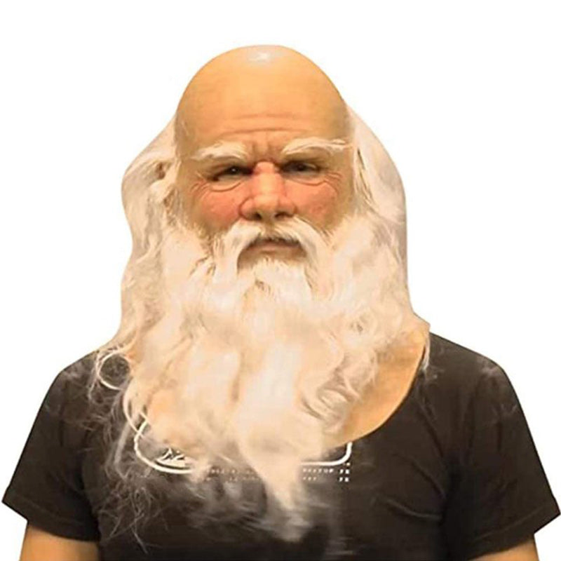 Elävän näköinen lateksinaamio Halloweenin cosplay-koko kasvoille