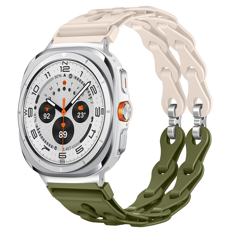 Urheilusilikonikello ranneke Samsung Galaxy Watch Ultra 47mm:lle