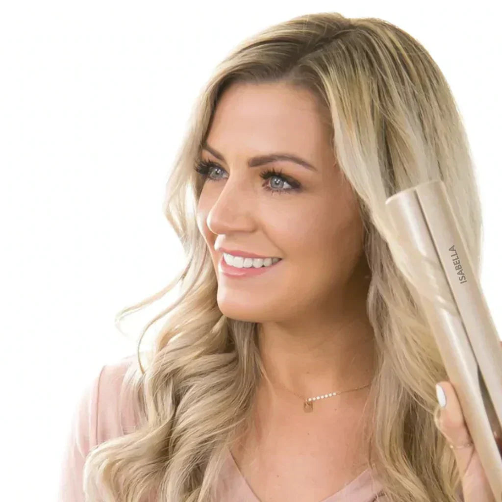 Isabella ™ Penata Rambut 2-dalam-1: Rambut lurus atau kerinting dalam beberapa saat!