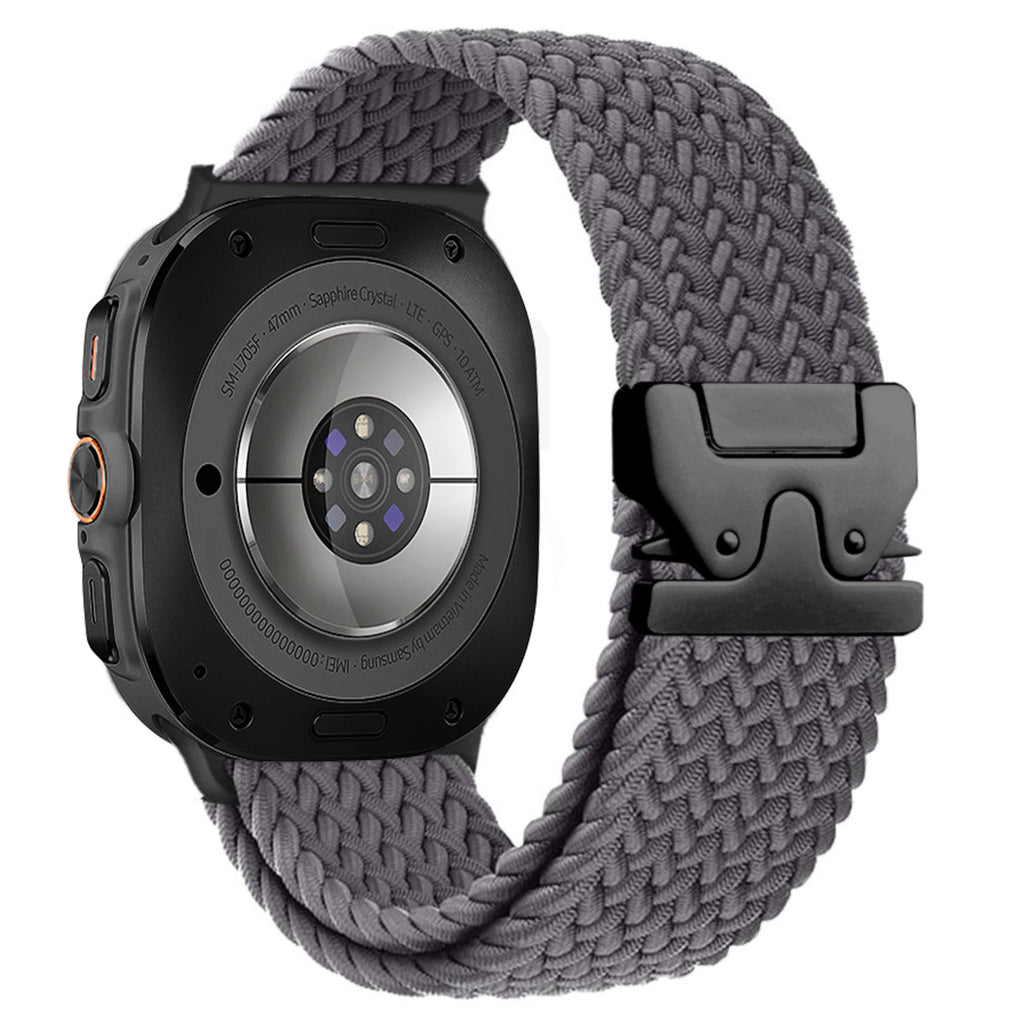 Nylon Geflochtenes Armband für Samsung Ultra Uhr