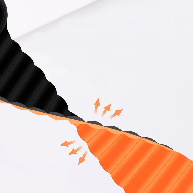 Magnetische siliconen band voor Apple Watch