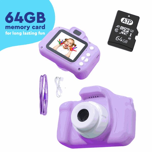 KiddoView Kids Camera Durable and Easy to Use for Children