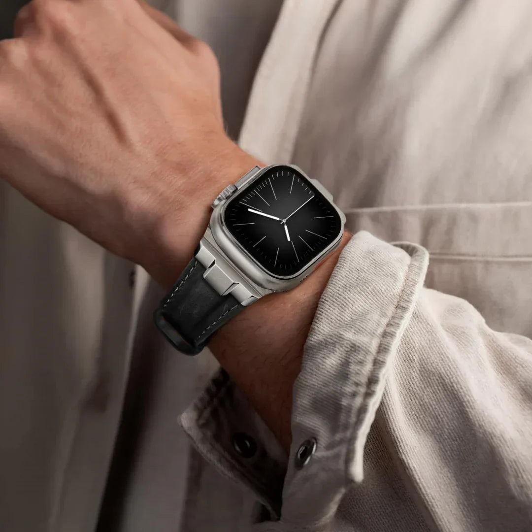 Tali Kulit Pengembaraan Untuk Apple Watch