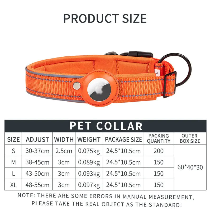 Collier pour chien Airtag