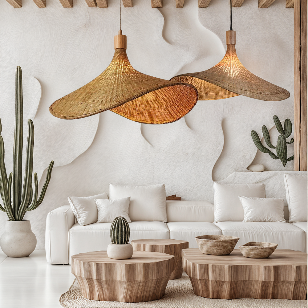 Lampada in bambù Luma | Orntli