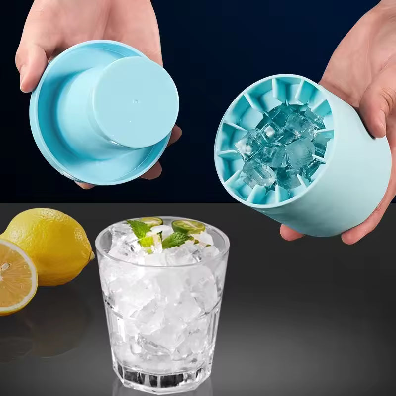 Silikonová forma na led pro dokonale vychlazené nápoje