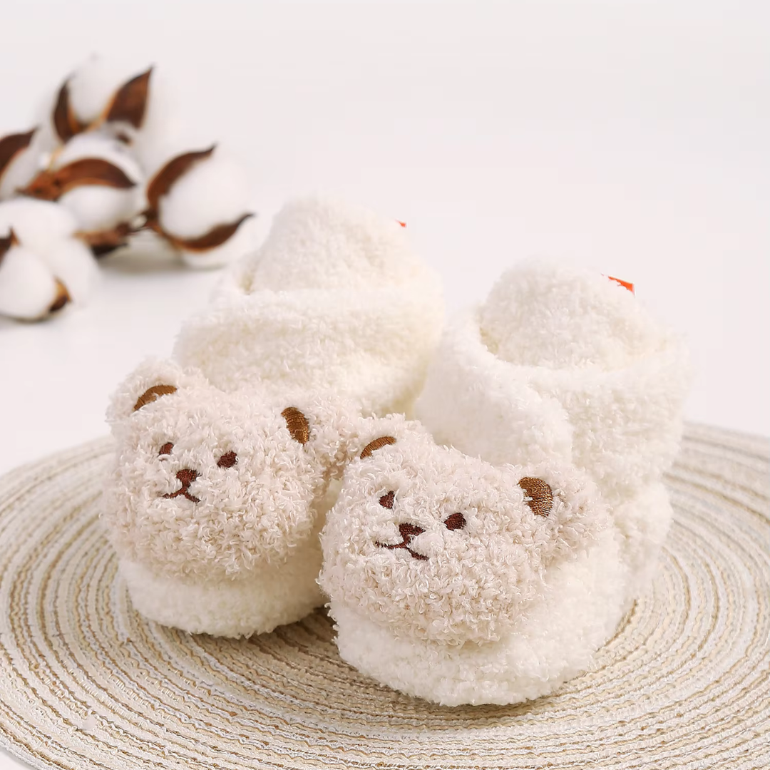 Teddybearssokken | Warme voetjes voor de allerkleinsten