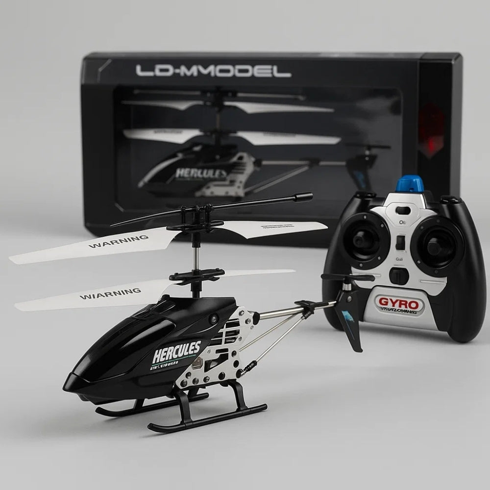 Helikopter RC Atlas Apex Hercules Tidak Mudah Pecah 3.5CH Dengan Gyro Crimson
