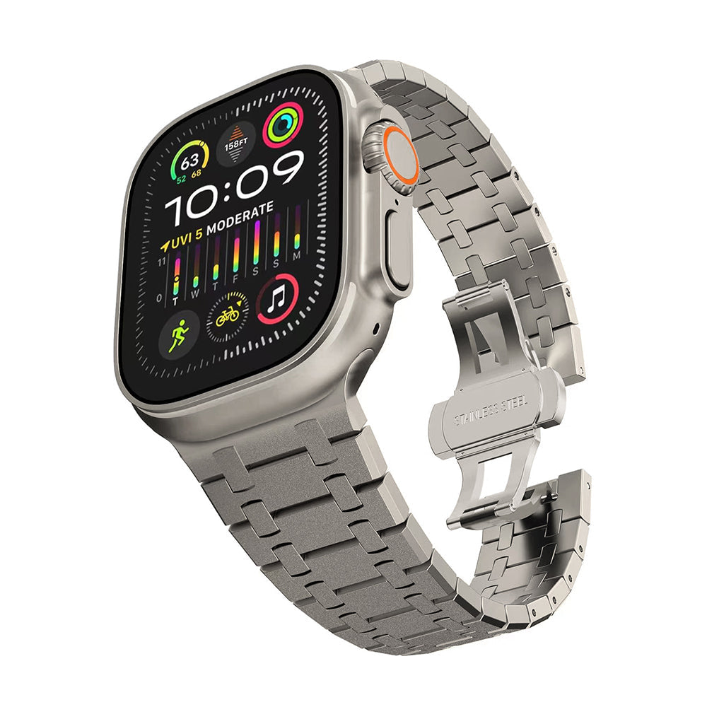 AP nerezový bleskový dvojitý řetězový pásek pro Apple Watch