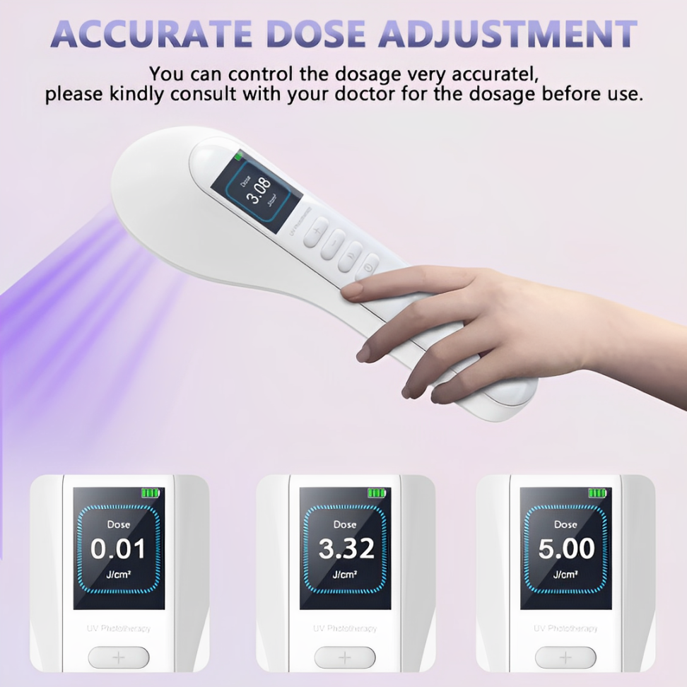 LumaLight 308nm UVB Fototherapie Lamp voor Vitiligo en Psoriasis