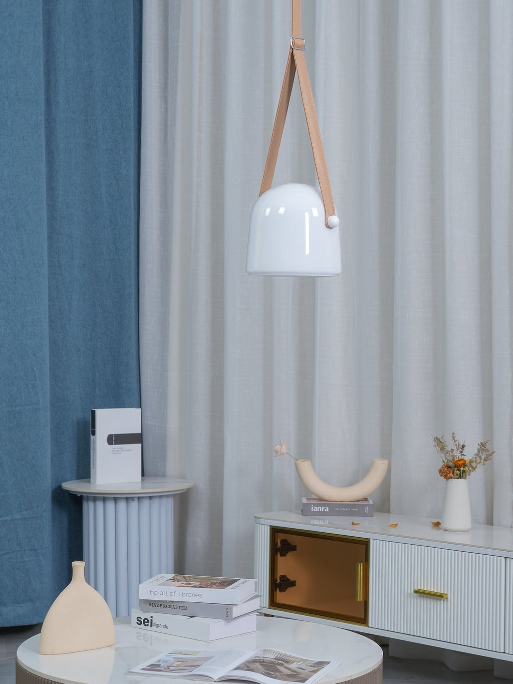 Candeeiro suspenso Penumbra — LED tubular