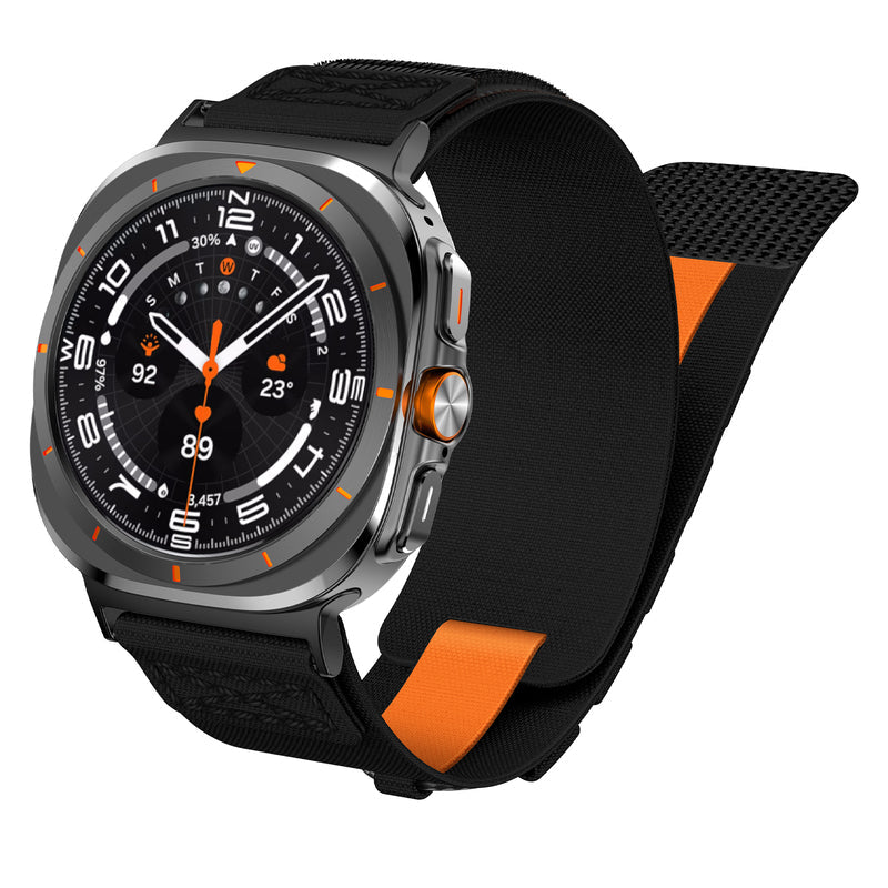 Sangle tactique en nylon extérieure pour Samsung Watch Ultra