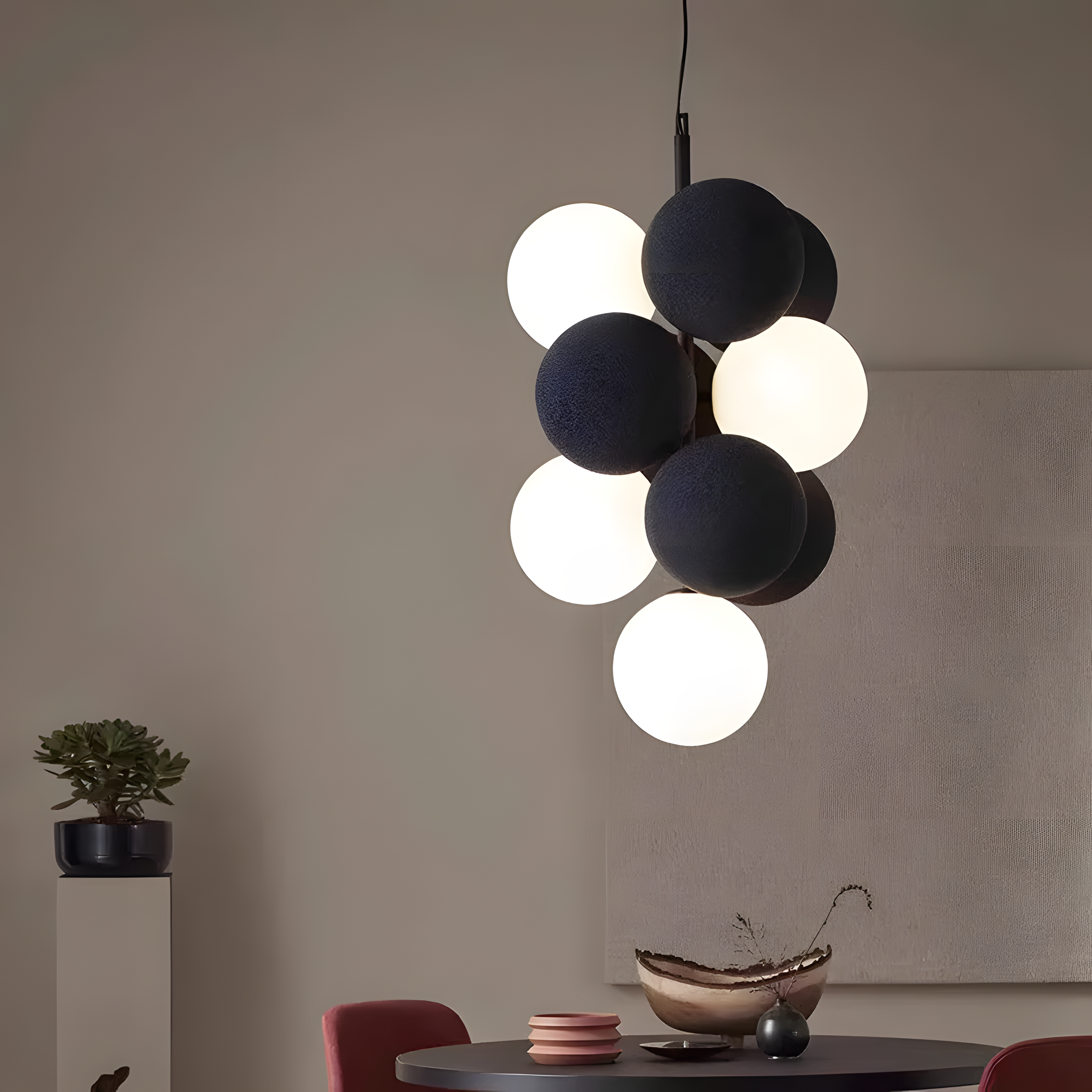 Alijo | Lustre sphère géométrique
