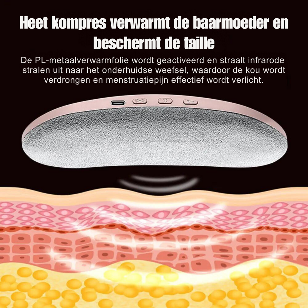 痛みのない生理のための生理用温熱パッド