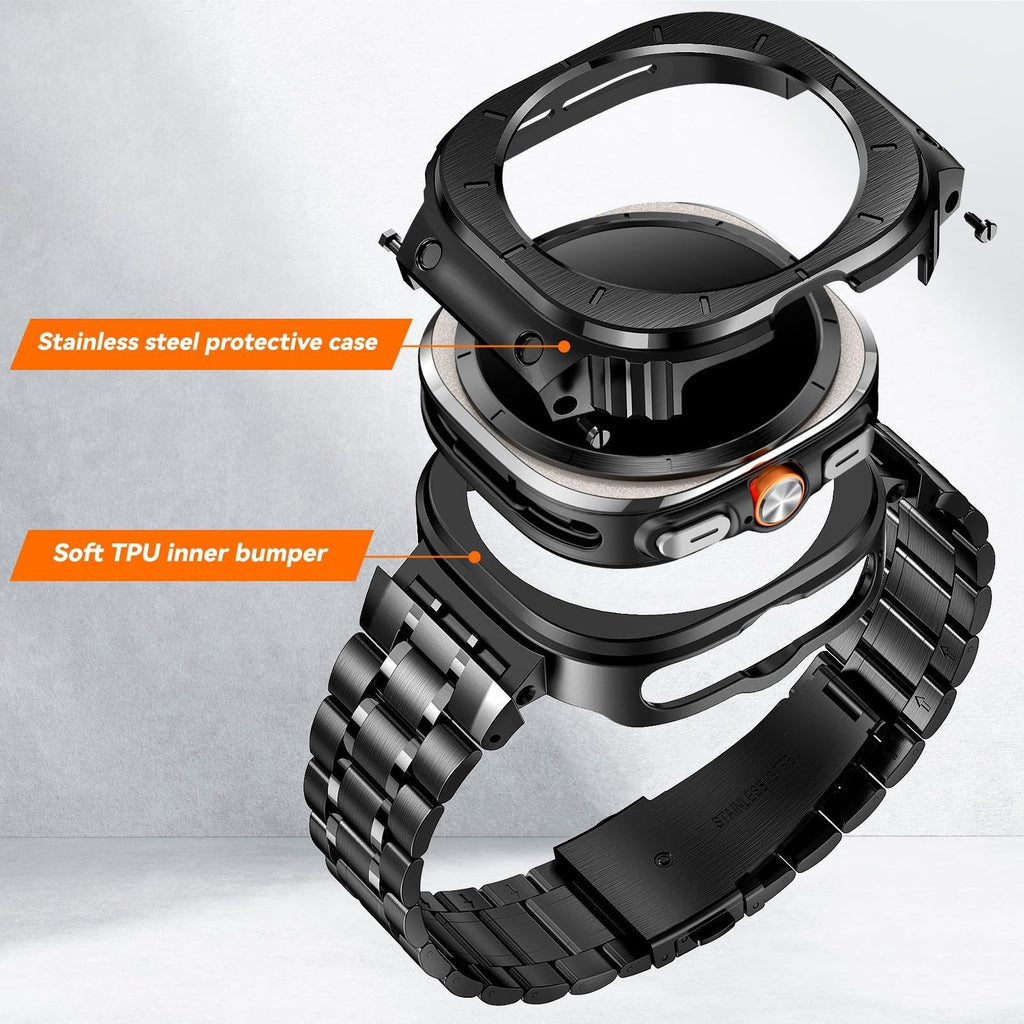 Robuuste beschermhoes set voor Samsung Galaxy Watch Ultra 47mm