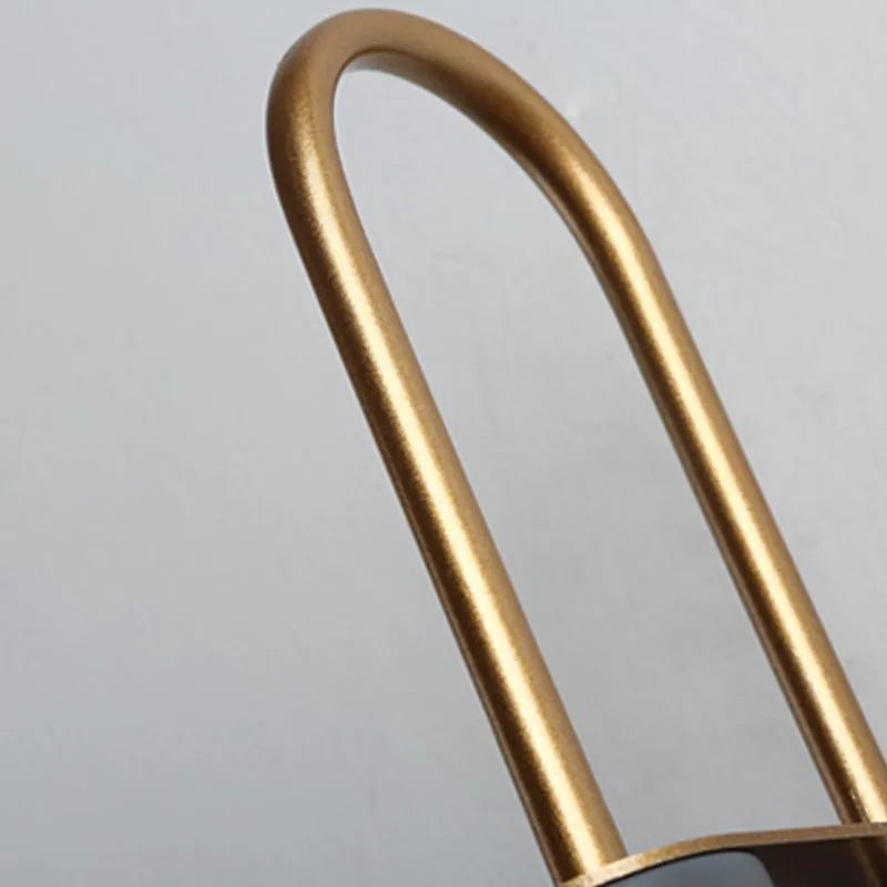Valentina Vintage Metal Wall Lamp — Horn-Shaped Design, IP44 Rated, Hardwired Mount
