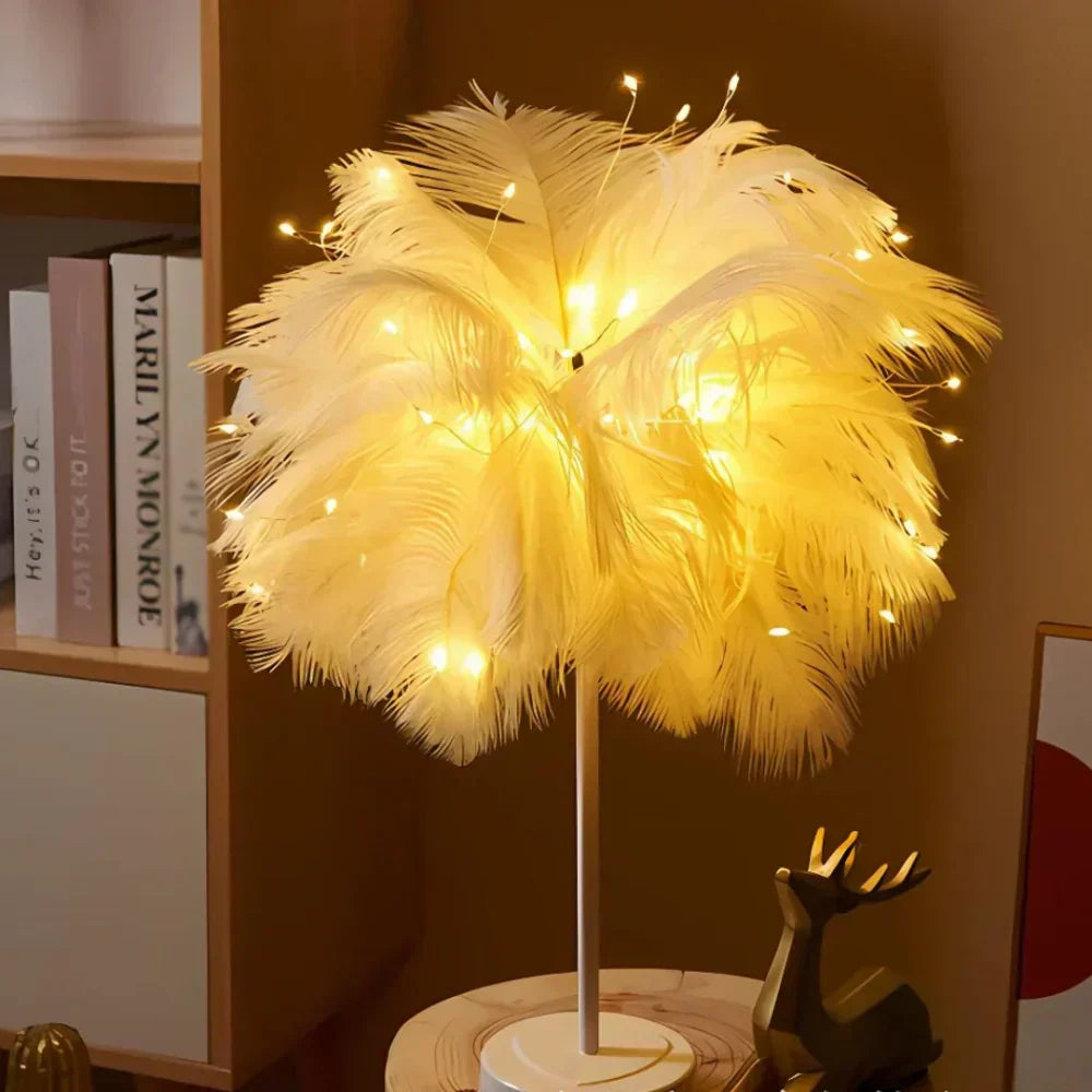 Tollfény Lámpa Elegáns Lágy Fénnyel Otthonra és Dekorációhoz