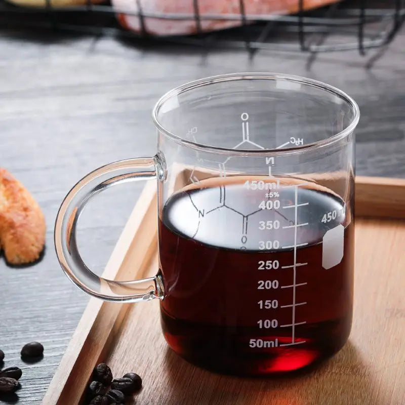 Kubek z motywem cząsteczki kofeiny Chemist's Brew