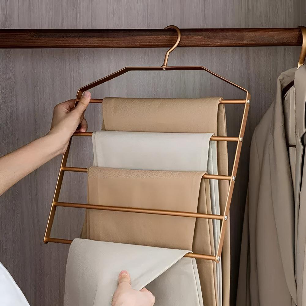 Organisateur multi-couches teinte dorée
