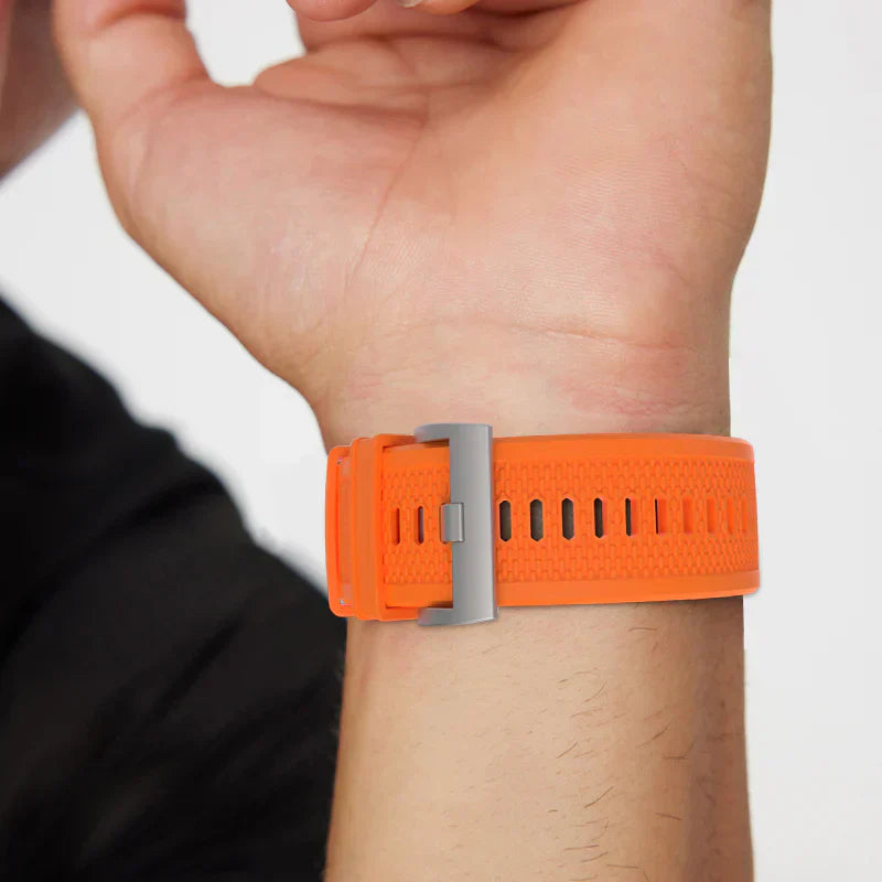 Taktiskt silikonarmband för Samsung Galaxy Watch Ultra