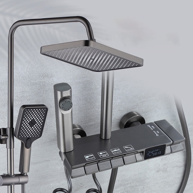 Sistema Doccia Digitale con Display Intelligente per Bagno