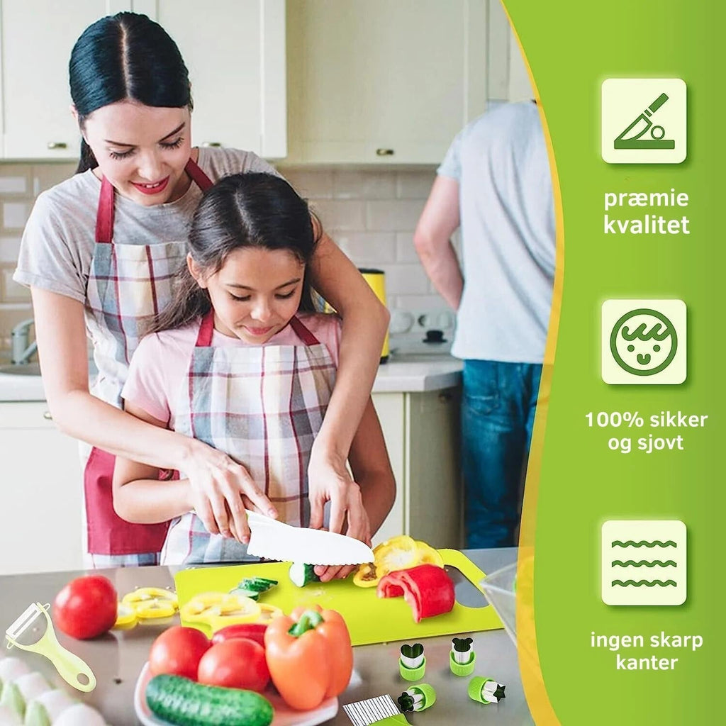 Set Dapur Selamat Kecil untuk Kanak-Kanak Belajar Memasak