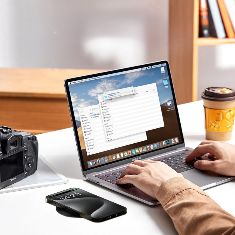 StealthCharge | شاحن لاسلكي تحت الطاولة بسمك 30 مم لهواتف iPhone 14/13/12 | Orntli