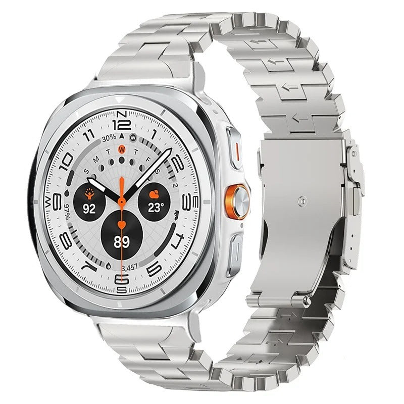 Fjärilsformad titanarmband för Samsung Galaxy Watch7 Ultra 47mm