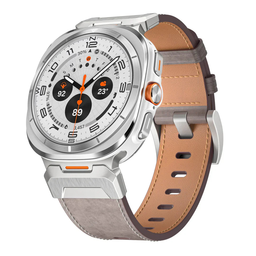 Taktický kožený řemínek pro Samsung Galaxy Watch Ultra