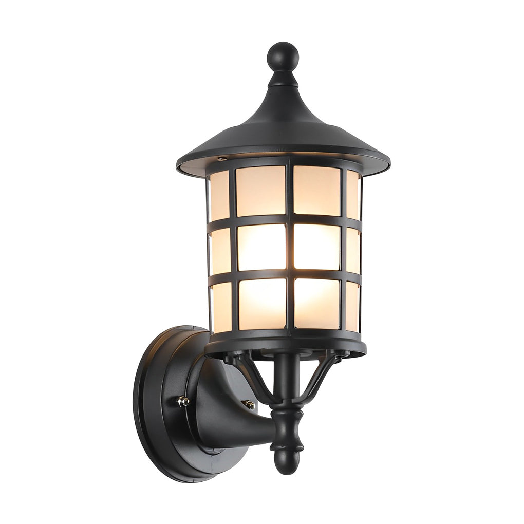 Lancelot Round Outdoor Wall Lamp — Vintage European Sconce