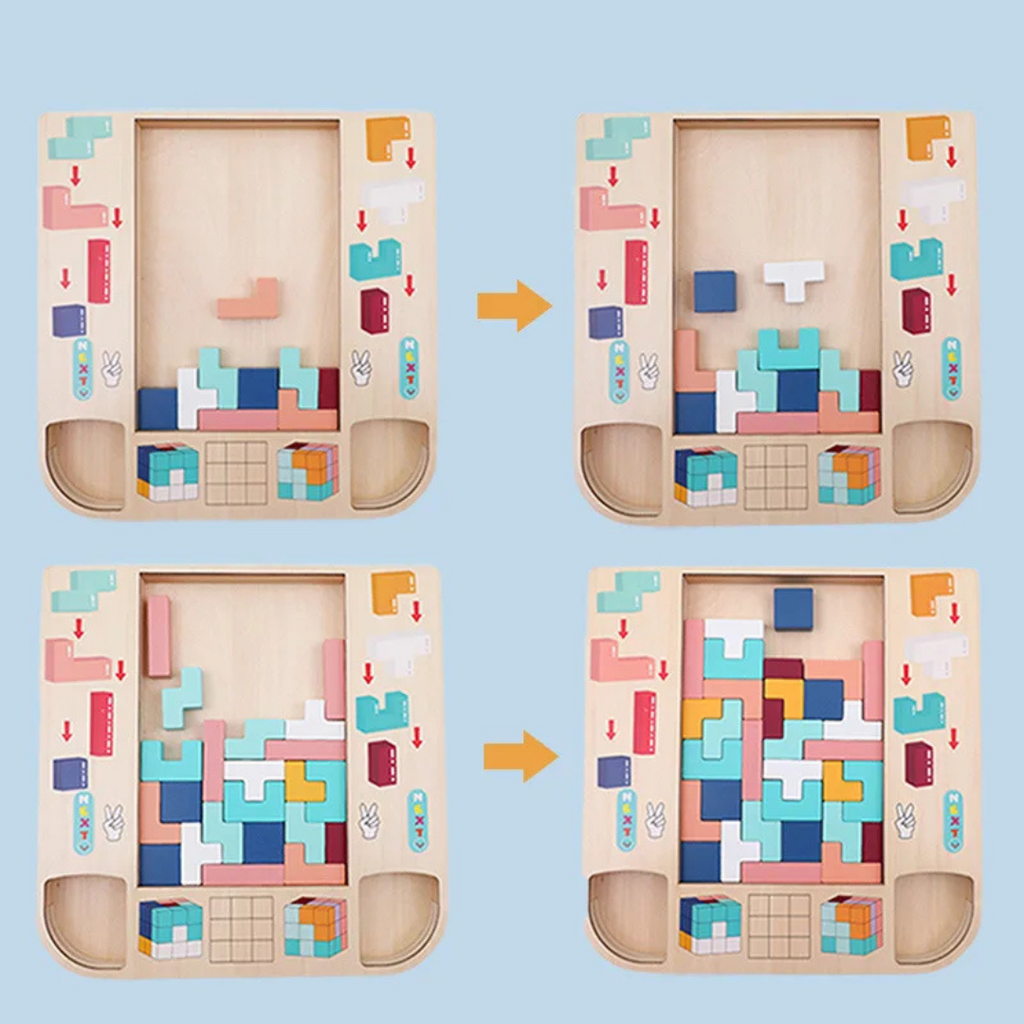Tetris-palapelin pelilauta
