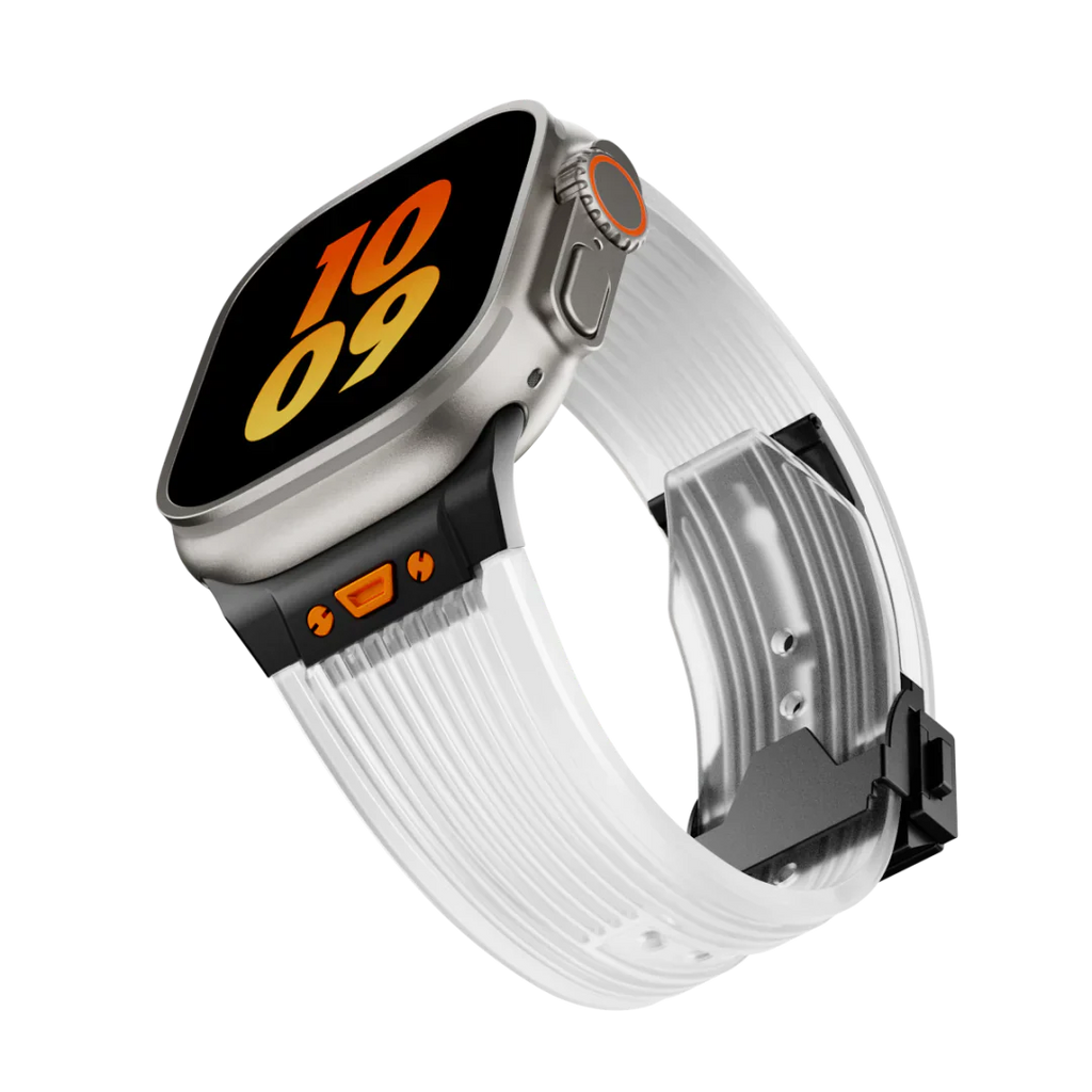 HB99 Transparent silikonarmband för Apple Watch