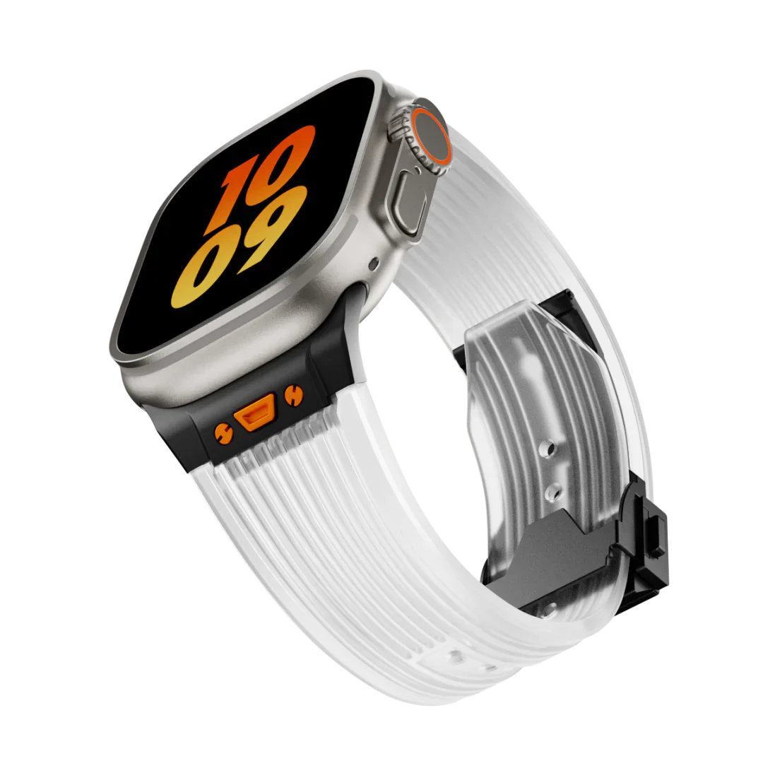 HB99 Transparent silikonarmband för Apple Watch