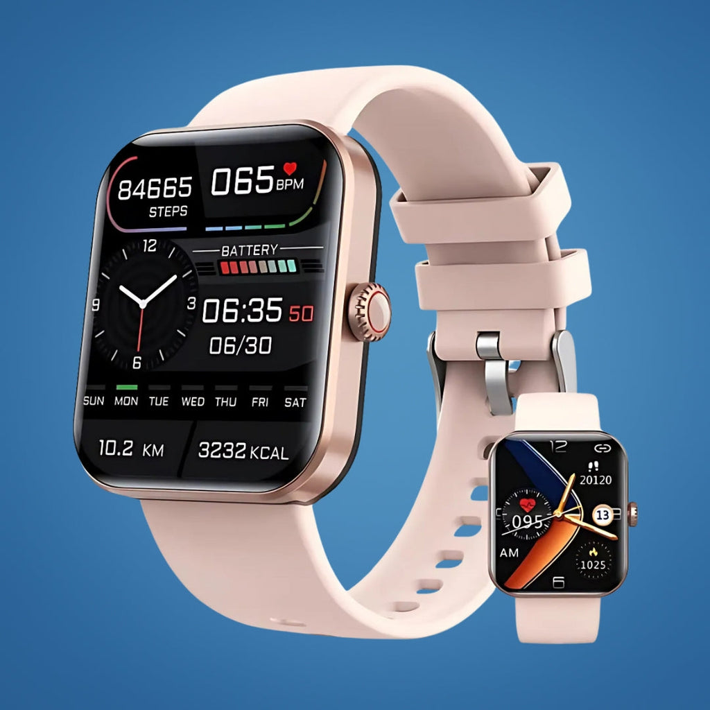 Montre GluGuard Glucose – Surveillance en Temps Réel, Suivi des Tendances et Alertes