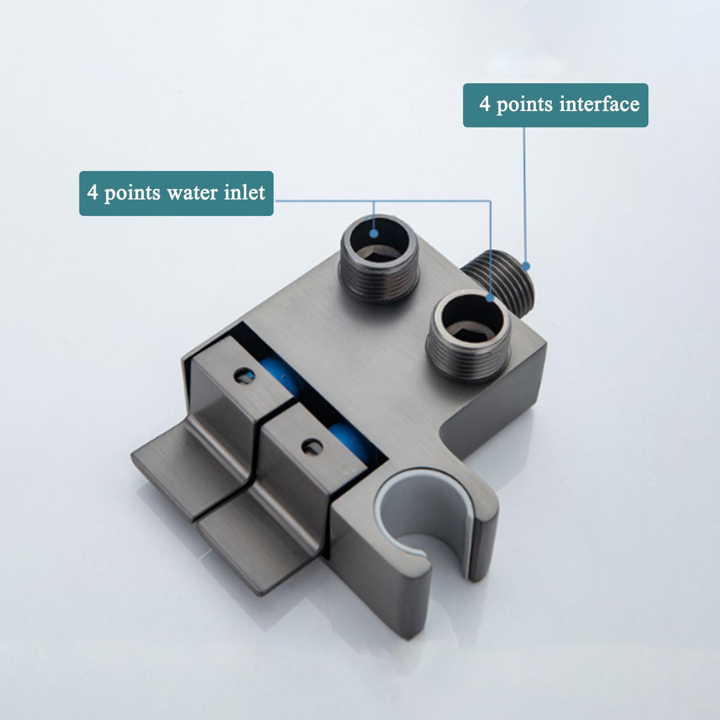 Nastavitelný ruční bidetový sprchovač s klávesami klavíru 1 v 2 pro toaletu