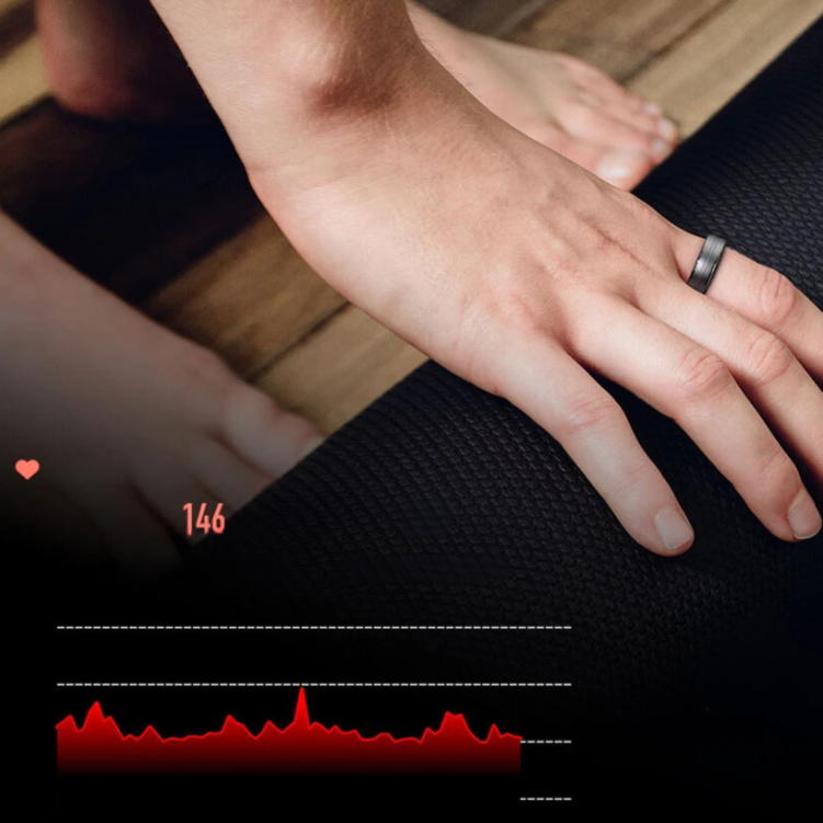 VelaCore | Titanium ring med wellnessmonitor til atleter | Orntli