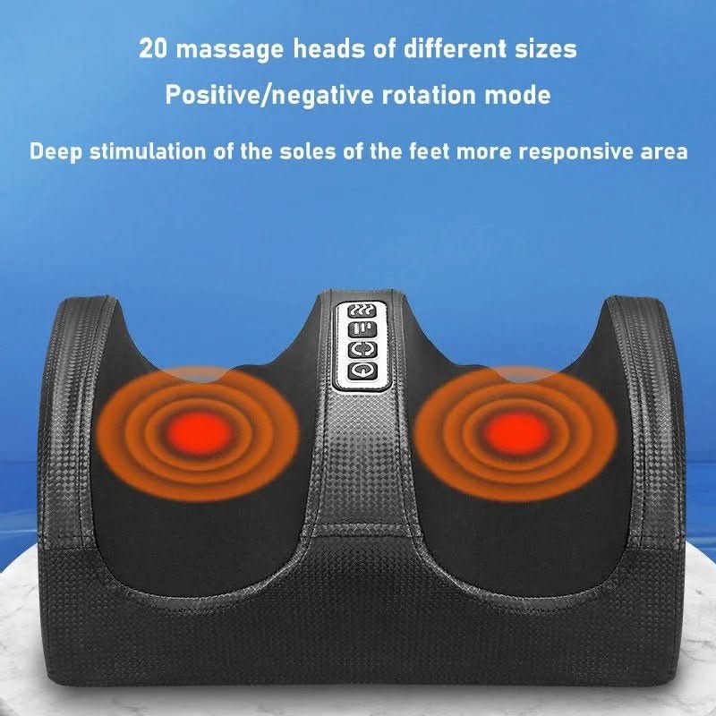 Masajeador de pies Shiatsu Zenora con función de calor, 12 bolas 3D y temporizador, para profesionales