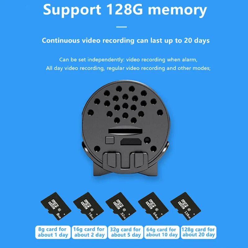 Mini 5G vezeték nélküli kamera 1080P HD