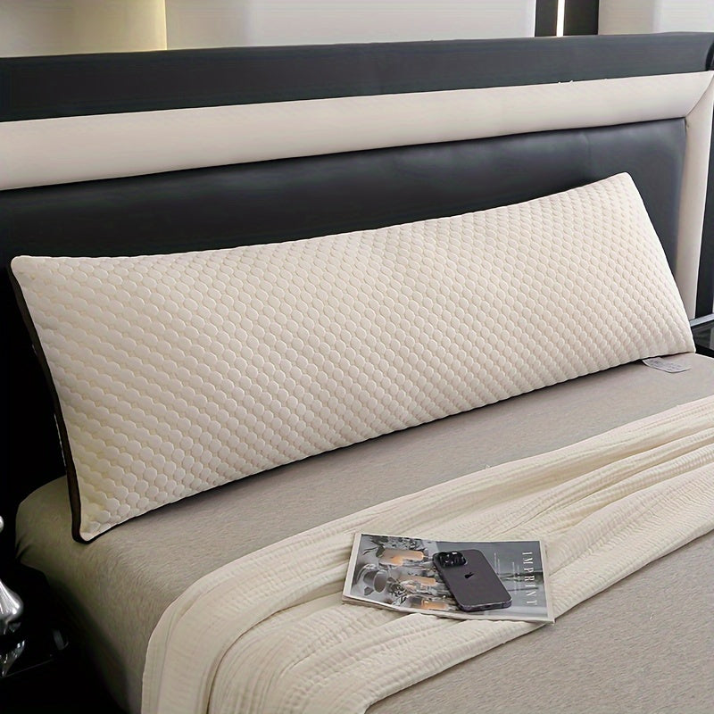 כרית גוף תלת-ממדית Velora עם בד סרוג רך לתמיכה ועיסוי בצוואר, גב ובטן