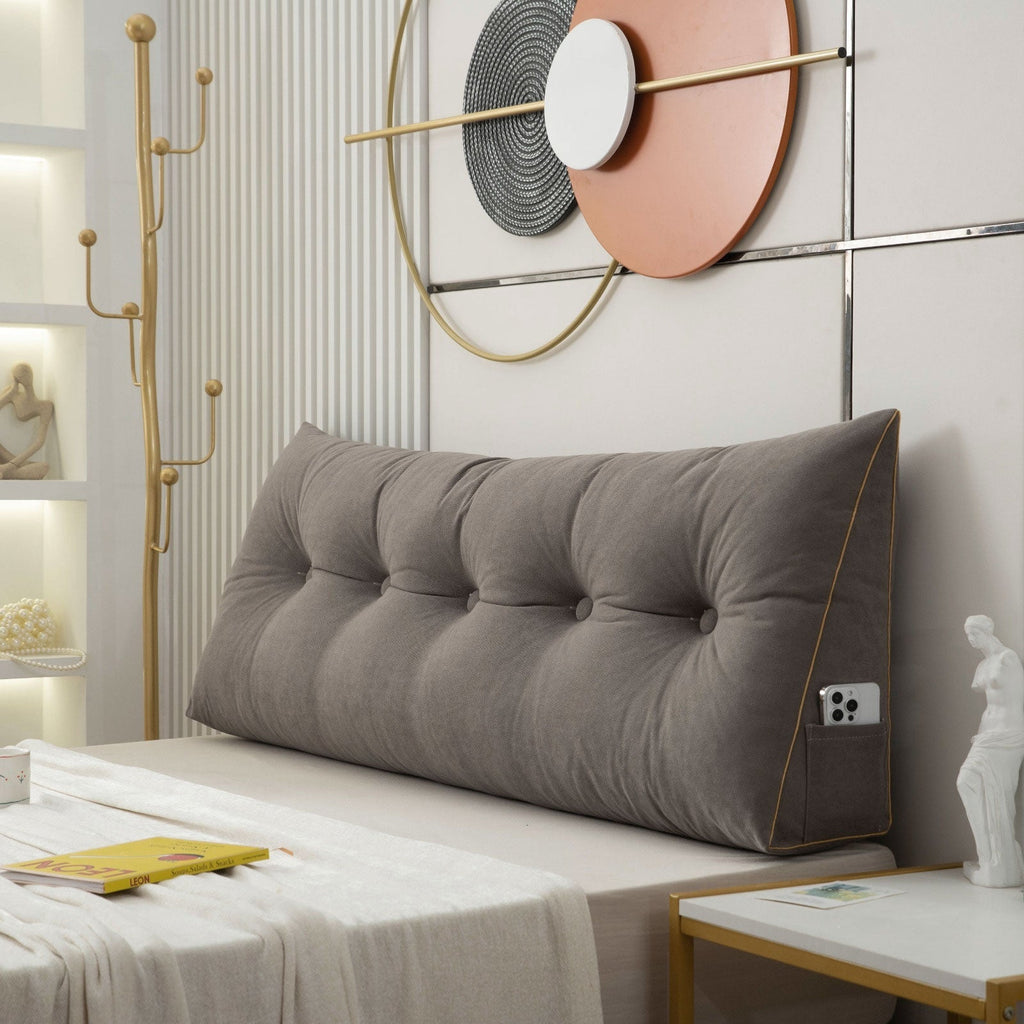 Luxusní elegantní klínový polštář