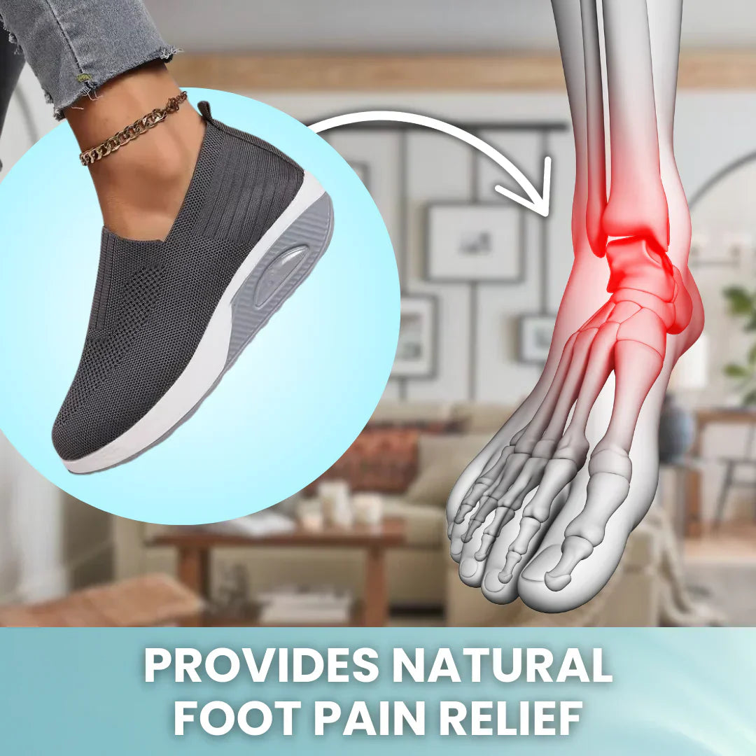 NovaFlex Orthopädische Damensportschuhe für geschwollene Füße und Linderung von Wassereinlagerungen