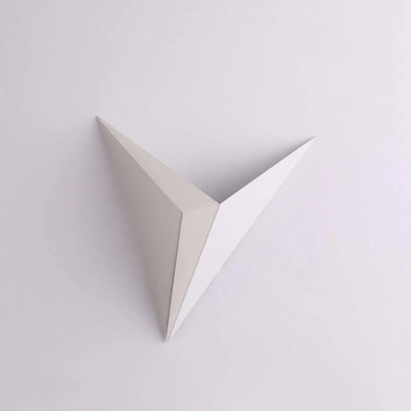 Calno Metal Modern LED Wall lamps for Bedroom, Triangle - Lamp Outdoor